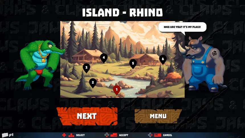 Скриншот 8 к игре Jaws & Claws