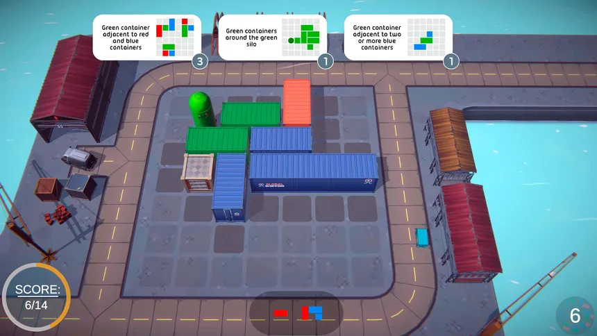 Скриншот 1 к игре Satama Puzzle