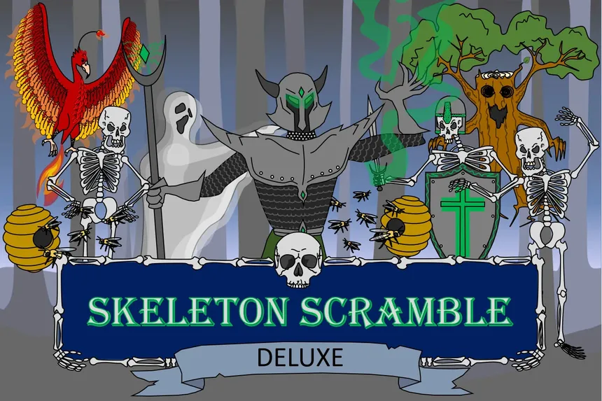 Скриншот 2 к игре Skeleton Scramble Deluxe