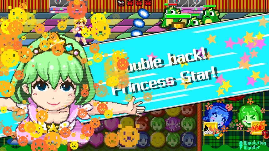 Скриншот 2 к игре Puzzle Battler! Mirai