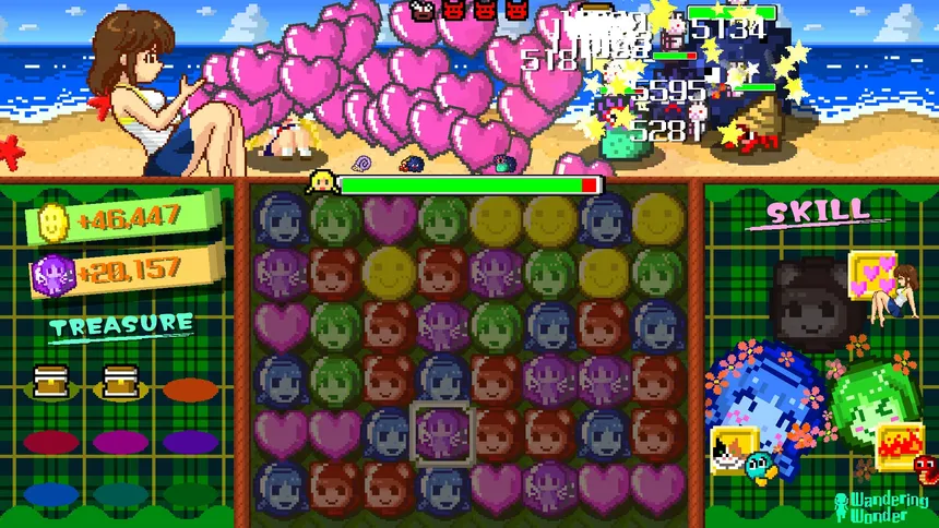 Скриншот 3 к игре Puzzle Battler! Mirai