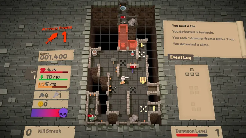 Скриншот 1 к игре Blocky Dungeon