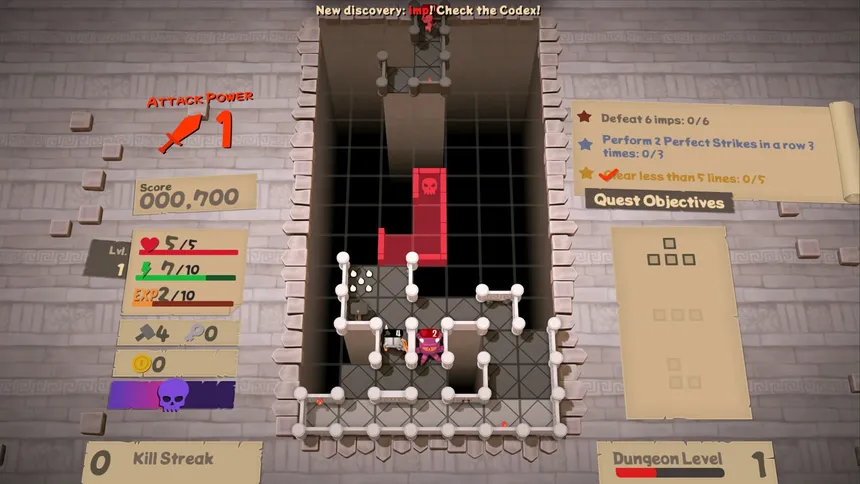 Скриншот 2 к игре Blocky Dungeon