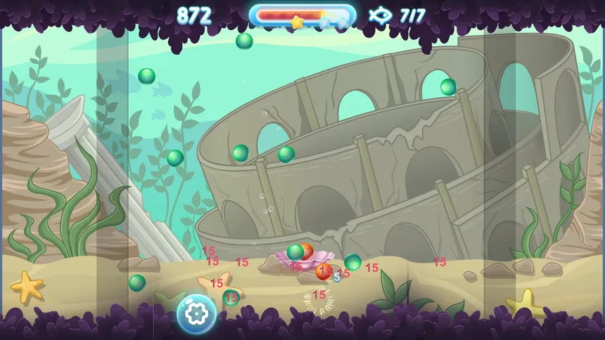 Скриншот 1 к игре Bubbles shot