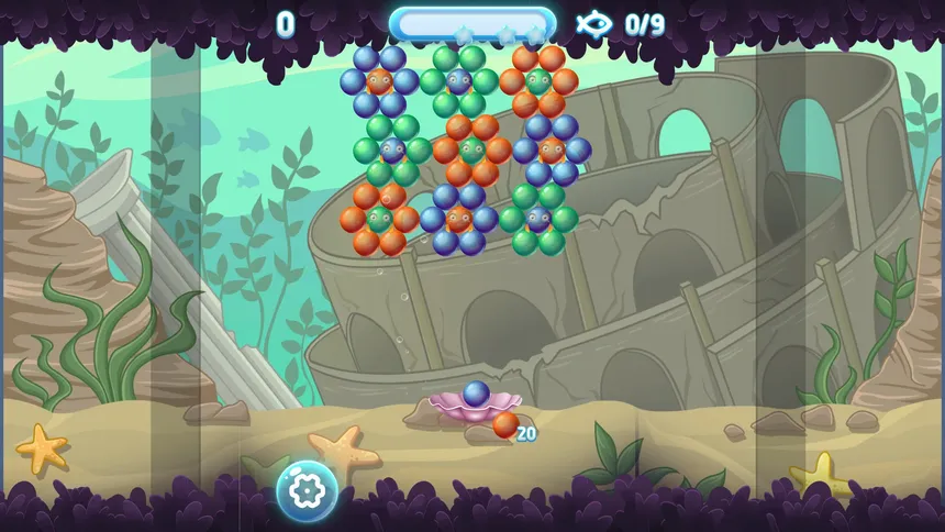 Скриншот 2 к игре Bubbles shot