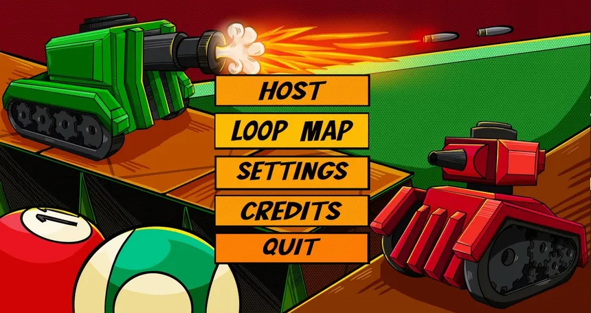 Скриншот 1 к игре Destructor Tanks