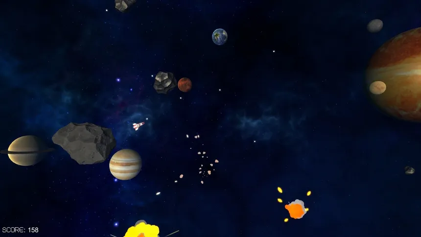 Скриншот 3 к игре Asteroides
