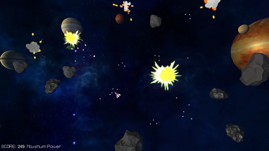 Скриншот 4 к игре Asteroides