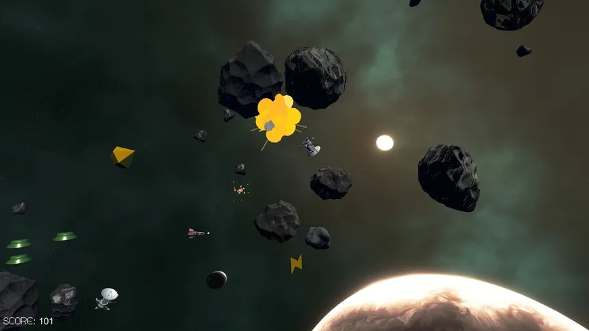 Скриншот 5 к игре Asteroides