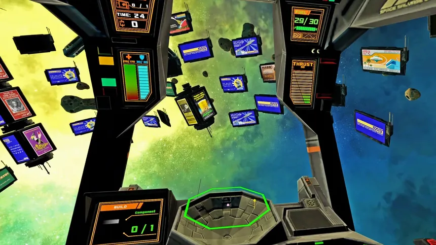 Скриншот 1 к игре Space Salvage