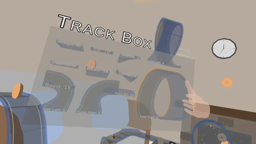 Скриншот 1 к игре Stunt track builder