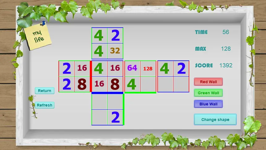 Скриншот 3 к игре jingor 2048