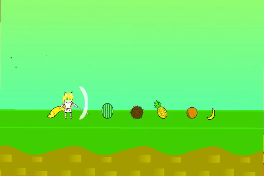 Скриншот 1 к игре Kitsune Slasher