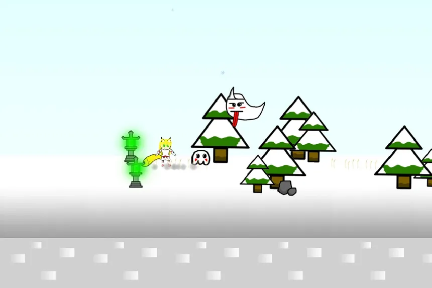 Скриншот 4 к игре Kitsune Slasher