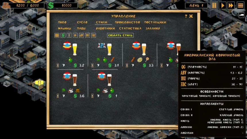 Скриншот 3 к игре Microbrewery Tycoon