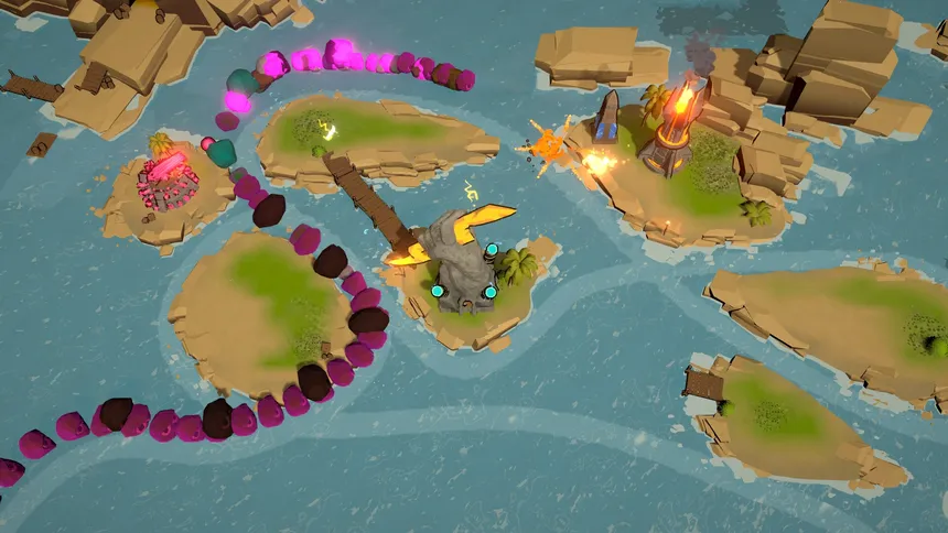 Скриншот 2 к игре Cliff & Field Tower Defense
