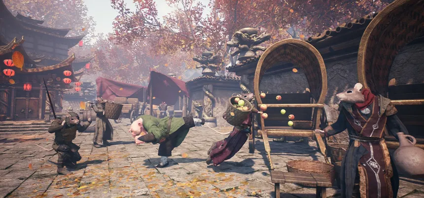 Скриншот 2 к игре Samurai Pig : The Way of the Rooster