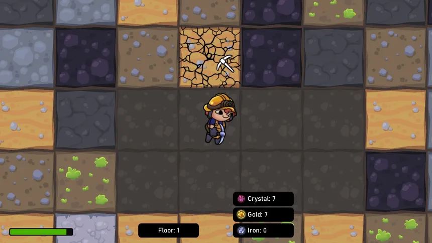 Скриншот 1 к игре Golden Mine Pickaxe