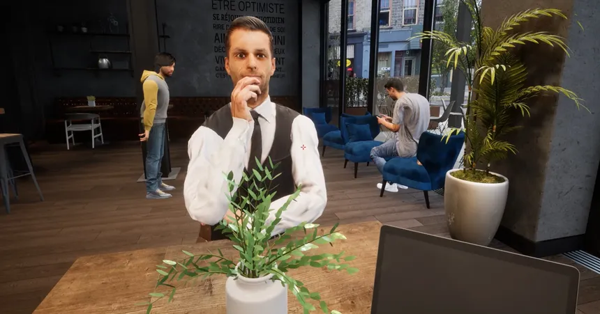Скриншот 2 к игре SIMULATTE - Coffee Shop Simulator