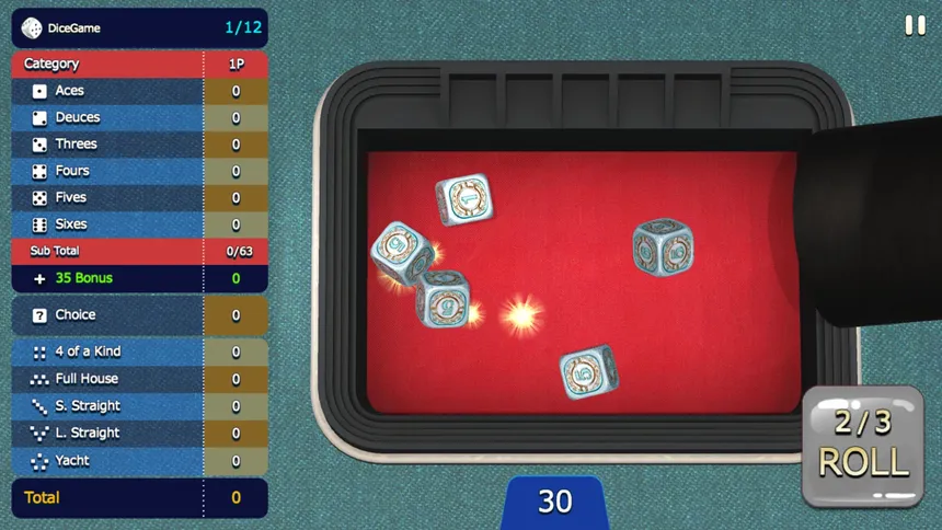 Скриншот 2 к игре Yacht Dice : Global League