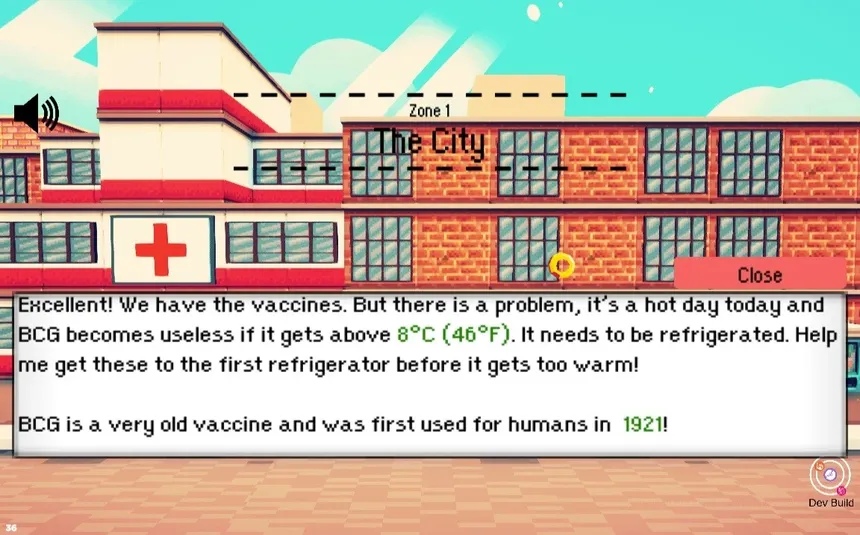 Скриншот 1 к игре Vaccine Delivery Adventure