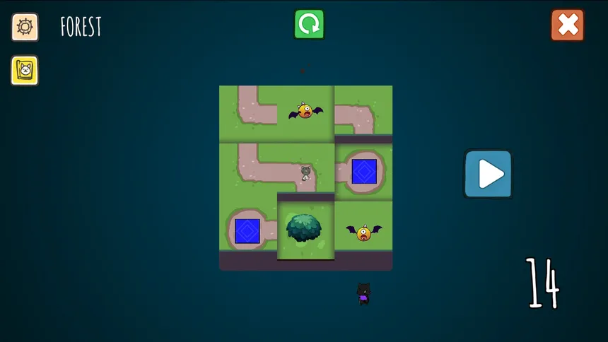 Скриншот 1 к игре Cat Swap Tiles