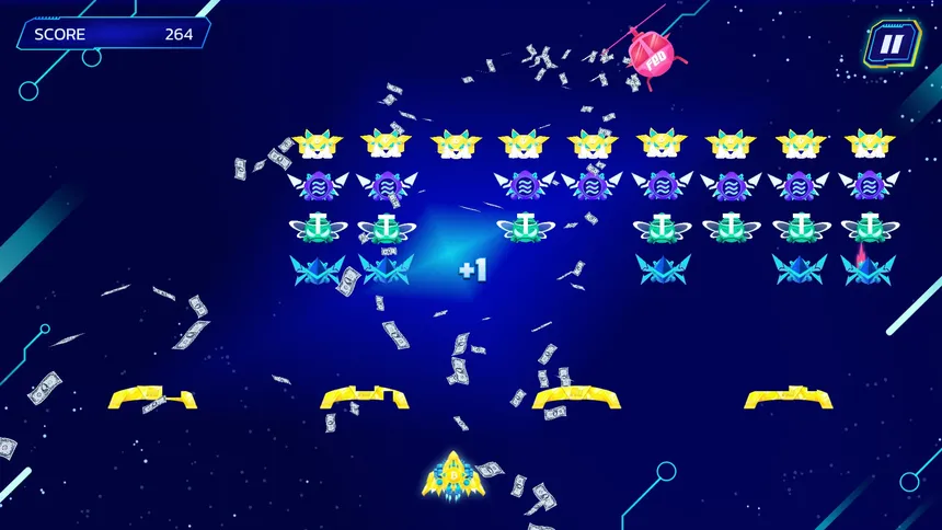 Скриншот 4 к игре Coins Invaders