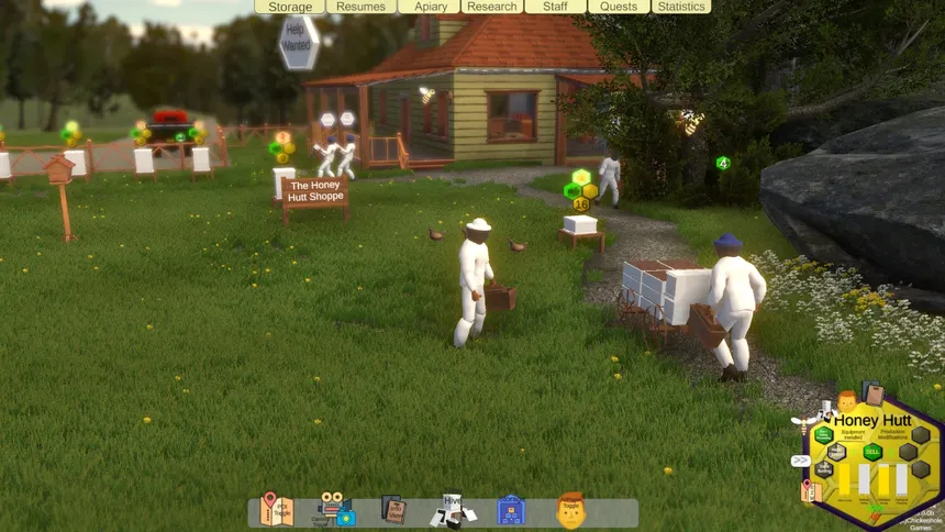 Скриншот 4 к игре BOSS BEEK- Beekeeping Simulator