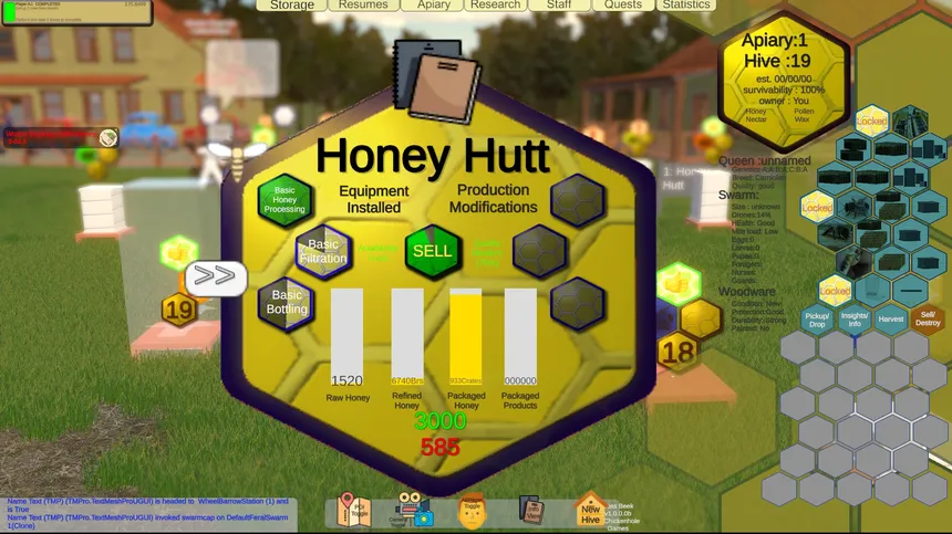 Скриншот 5 к игре BOSS BEEK- Beekeeping Simulator