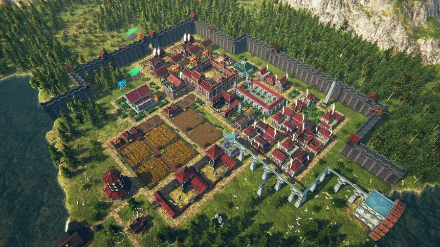 Скриншот 1 к игре Roman Triumph: Survival City Builder