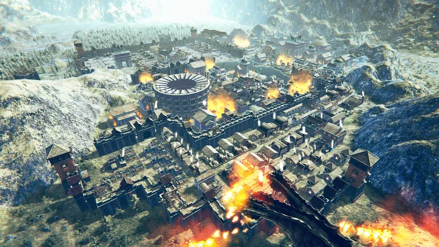 Скриншот 3 к игре Roman Triumph: Survival City Builder