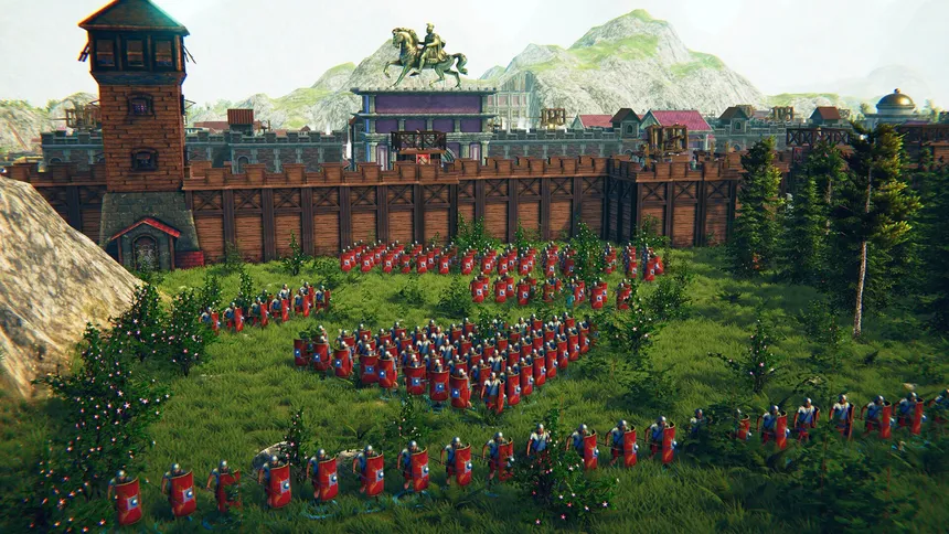 Скриншот 4 к игре Roman Triumph: Survival City Builder