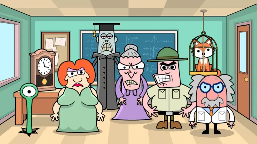 Скриншот 2 к игре Bash the Teacher! - Classroom Clicker