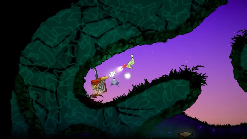 Скриншот 1 к игре Kickback Slug: Cosmic Courier