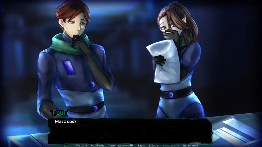 Скриншот 1 к игре Synchronizacja - Visual Novel