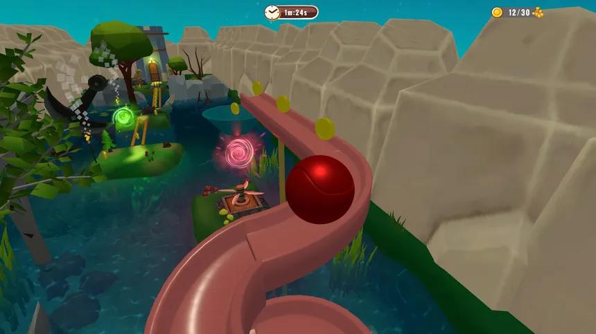 Скриншот 2 к игре Roll Ball Adventures