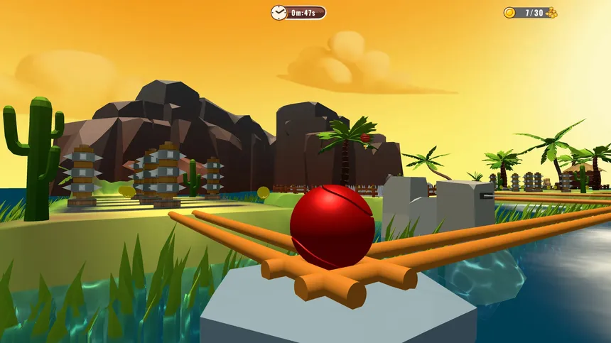 Скриншот 4 к игре Roll Ball Adventures