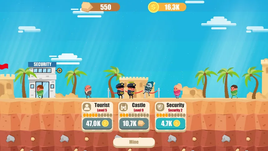 Скриншот 5 к игре Idle Sand Castle