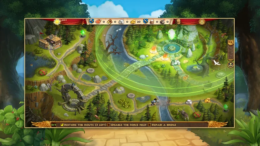 Скриншот 3 к игре Roads Of Rome: Portals Collector's Edition