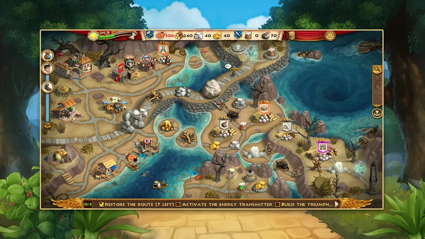 Скриншот 4 к игре Roads Of Rome: Portals Collector's Edition