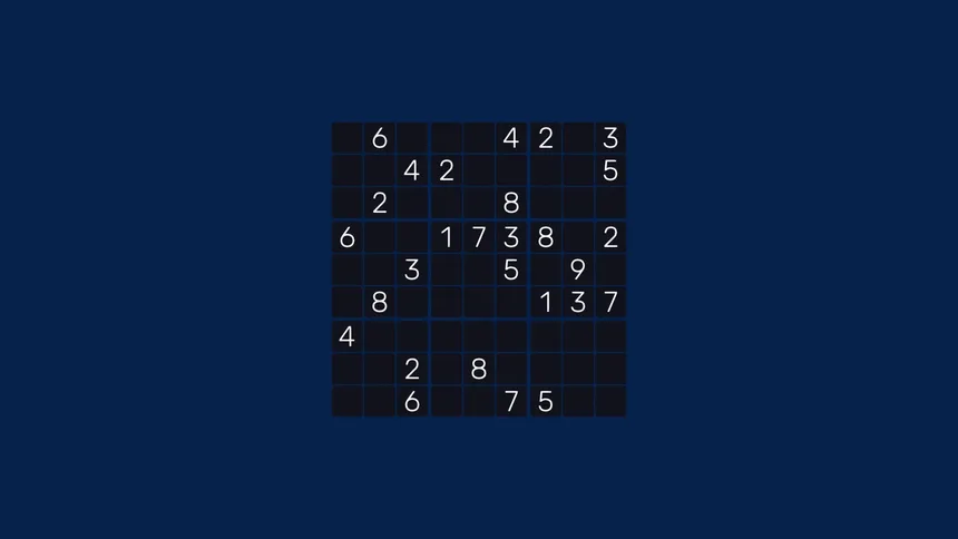 Скриншот 1 к игре Sudoku Minimalist Infinite