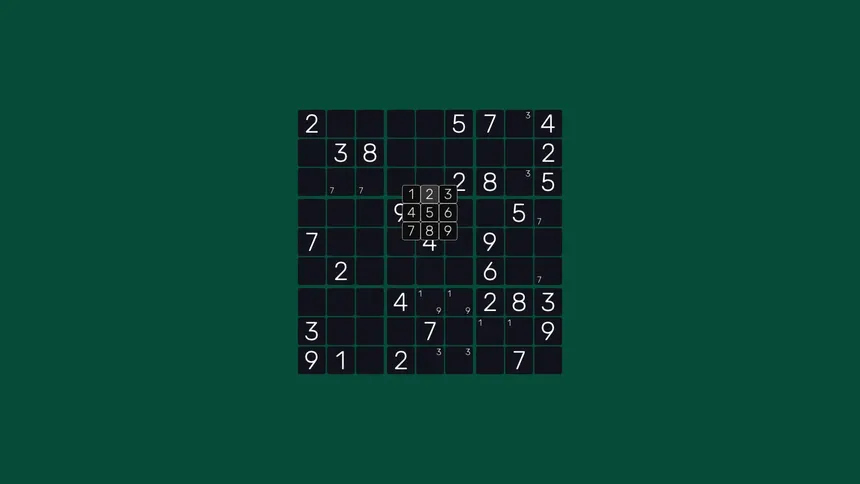 Скриншот 2 к игре Sudoku Minimalist Infinite