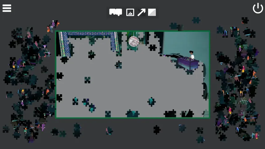 Скриншот 1 к игре Invisible Places - Pixel Art Jigsaw Puzzle