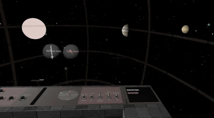 Скриншот 1 к игре 3D Solar System Simulator
