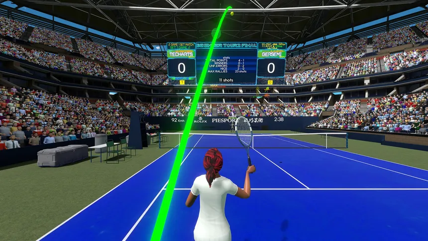 Скриншот 2 к игре CYBER TENNIS