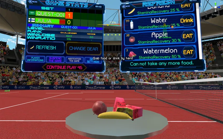Скриншот 3 к игре CYBER TENNIS