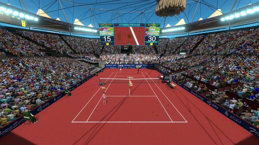 Скриншот 5 к игре CYBER TENNIS