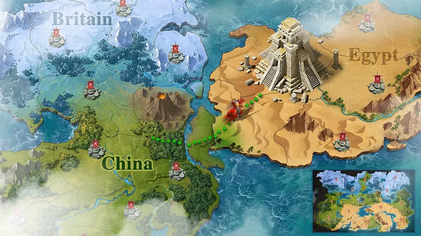 Скриншот 4 к игре War and Empires: 4X RTS Battle