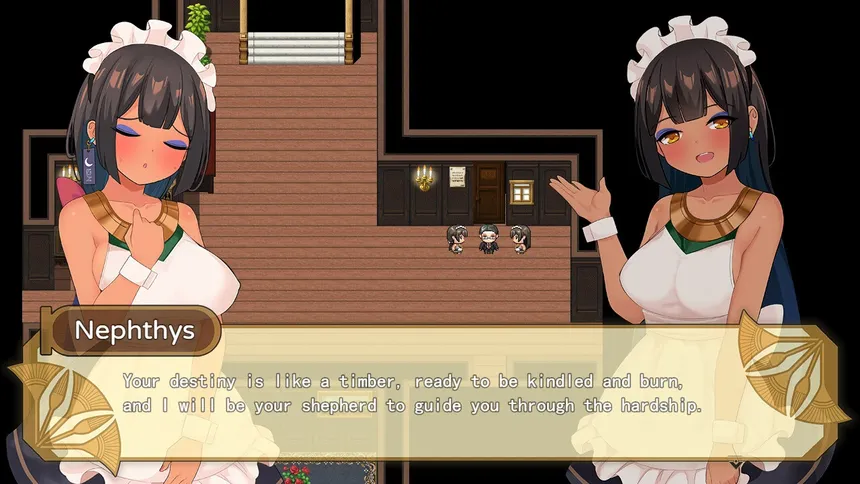 Скриншот 4 к игре Girls Cairo Papyrus