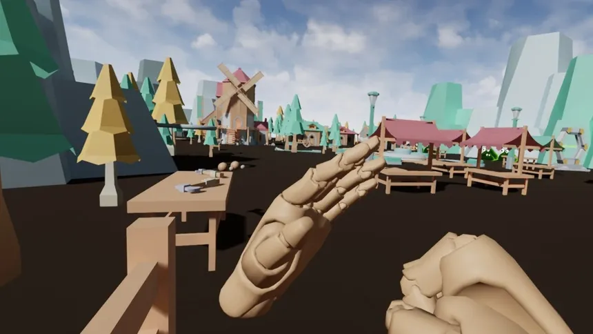Скриншот 1 к игре Slime Village VR